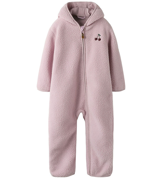 Name It Fleecedragt - Teddy - NbfMall - Keepsake Lilac