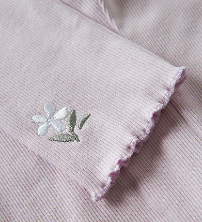 Name It Leggings - Rib - NmfDari - Lavender Fog