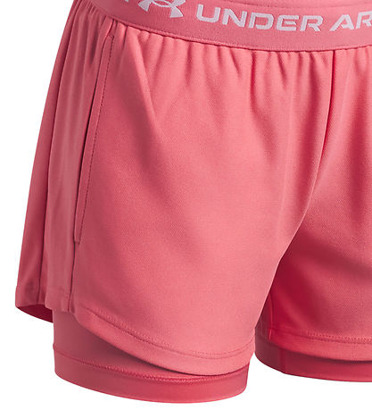 Under Armour Shorts - UA Tech Play Up - Bittersweet Pink