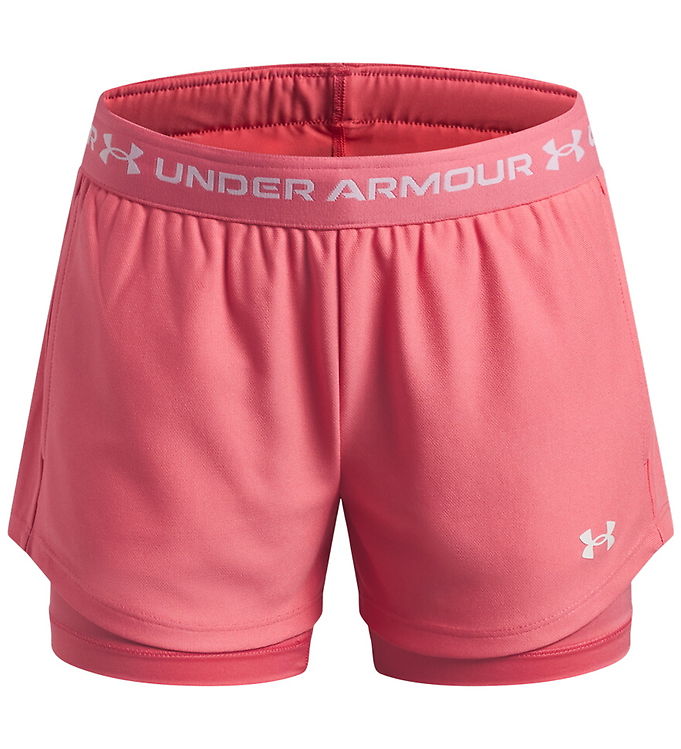 Under Armour Shorts - UA Tech Play Up - Bittersweet Pink