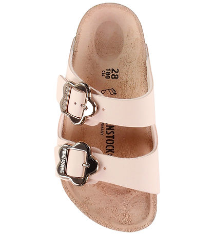 Birkenstock Sandaler - Arizona Kids Flower - Light Rose Tonal