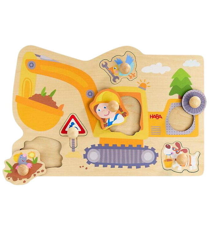 HABA Puslespil - Træ - 6 Brikker - Gravko