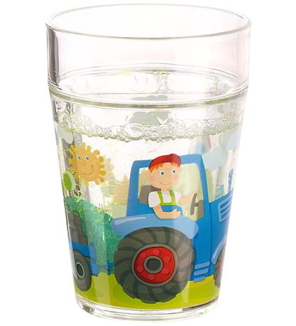 HABA Kop - Glitzerbecher - Traktor