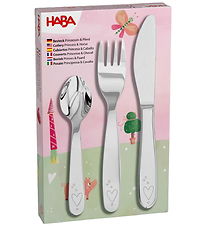 HABA Bestik - Stål - Prisesse & Hest