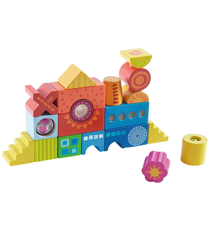 HABA Byggeklodser - Træ - Color Joy