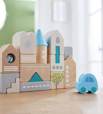 HABA Klodser - Træ - Motivbausteine Bad Rodach - 18 stk