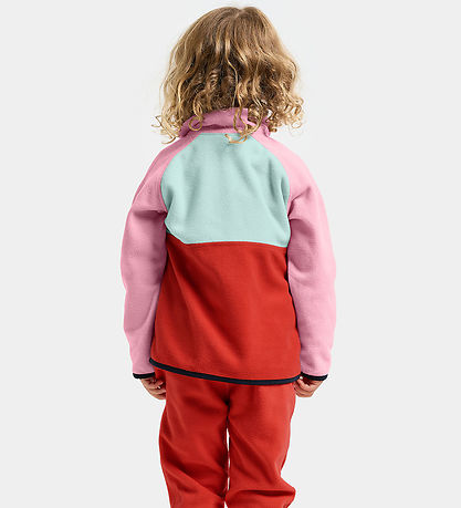 Didriksons Fleece Jumper - Light Heather Pink