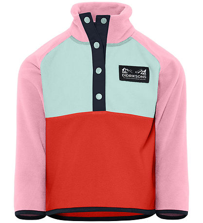 Didriksons Fleece Jumper - Light Heather Pink