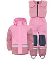 Didriksons Rainwear w. Suspenders - Boardman - PU - Light Heathe