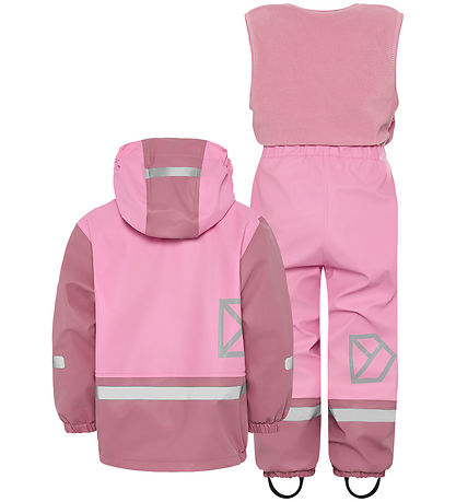 Didriksons Regntøj m. Seler - Boardman - PU - Light Heather Pink