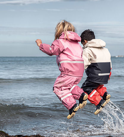 Didriksons Regntøj m. Seler - Boardman - PU - Light Heather Pink