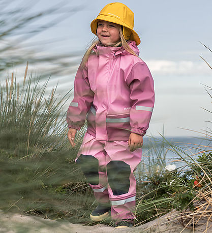 Didriksons Regntøj m. Seler - Boardman - PU - Light Heather Pink
