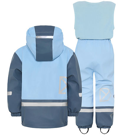 Didriksons Regntøj m. Seler - Boardman - PU - Light Sea Blue