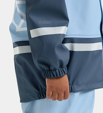 Didriksons Regntøj m. Seler - Boardman - PU - Light Sea Blue