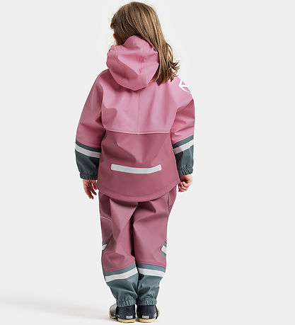Didriksons Regntøj m. Seler - Waterman - PU - Light Heather Pink