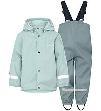 Didriksons Regntøj m. Seler - Slaskeman - PU - Ocean Mint