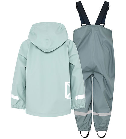 Didriksons Regntøj m. Seler - Slaskeman - PU - Ocean Mint