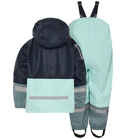 Didriksons Regntøj m. Seler - Waterman - PU - Ocean Mint