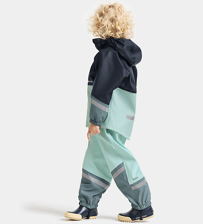 Didriksons Regntøj m. Seler - Waterman - PU - Ocean Mint