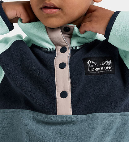 Didriksons Fleecetrøje - Factory Blue