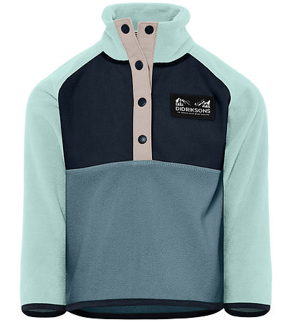 Didriksons Fleecetrøje - Factory Blue