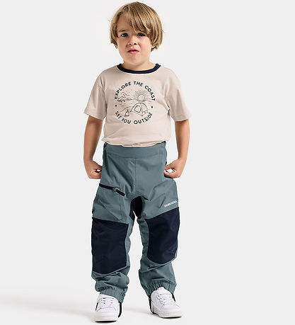 Didriksons Trousers - Dusk - Factory Blue