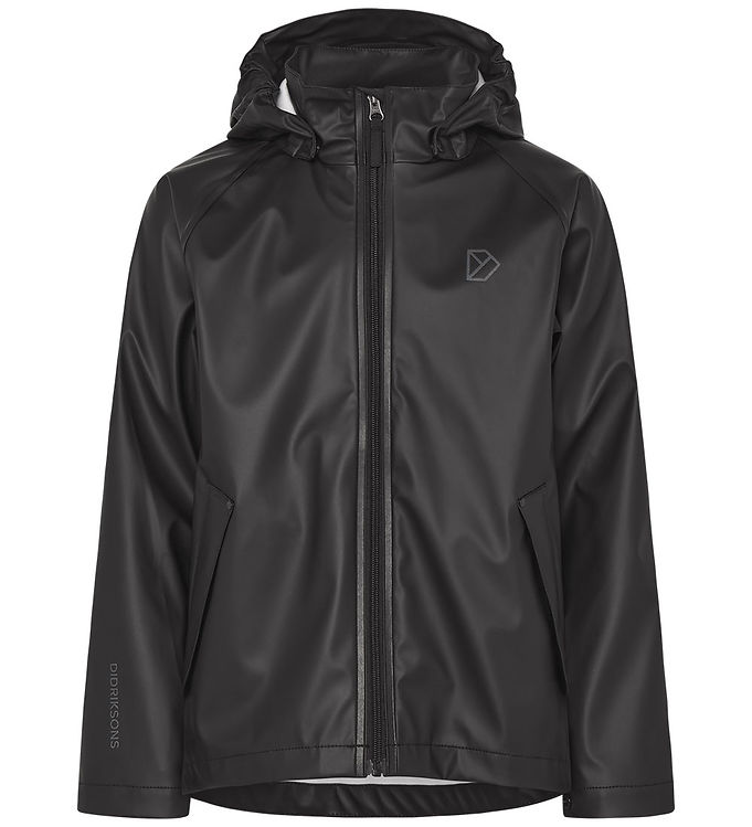 Didriksons Regnjakke - PU - Hepta - Sort