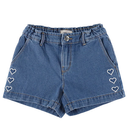 Kids Only Shorts - Denim - KogComet - Medium Blue Denim/H