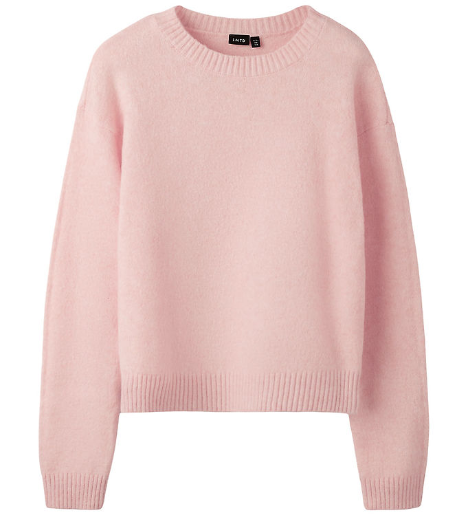 LMTD Bluse - Strik - NlfBynt - Pink-A-Boo