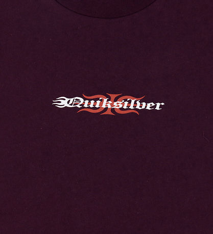 Quiksilver T-shirt - Mercury Flaming Heat - Potent Purple
