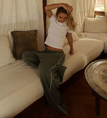 Grunt Sweatpants - GrLiv - Dusty Green