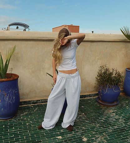 Grunt Sweatpants - GrLiv - Snow Melange