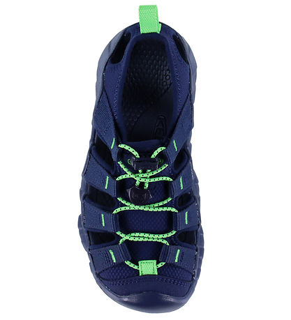 Keen Sandaler - Hyperport H2 Y - Naval Academy/Vibrant Green