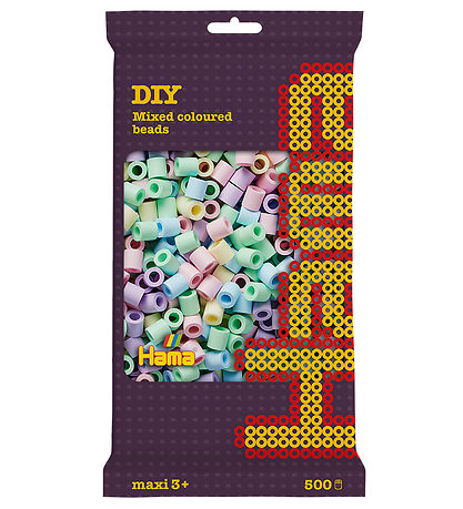 Hama Maxi Perler - 500 stk - Mix 52