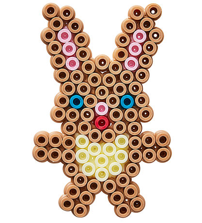 Hama Midi Perler - 4000 stk + Oval Stiftplade - Påske