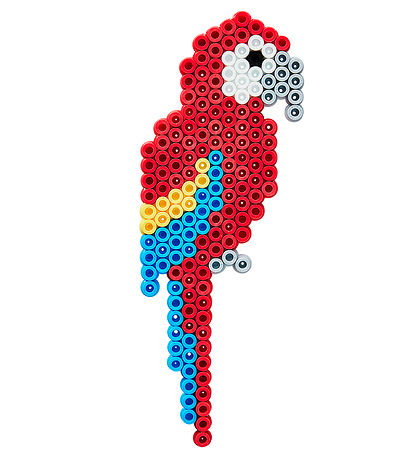 Hama Midi Perler - 1100 stk - Stor Sekskant - Papegøjer