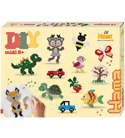 Hama Midi Perler - Gaveæske - Perlesjov