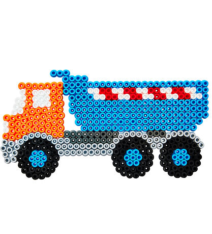 Hama Midi Perler - Gaveæske - Entreprenørmaskiner