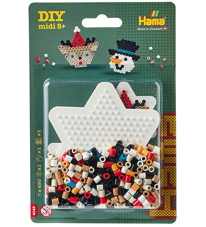 Hama Midi Perler - 450 stk - Lille Stjerne