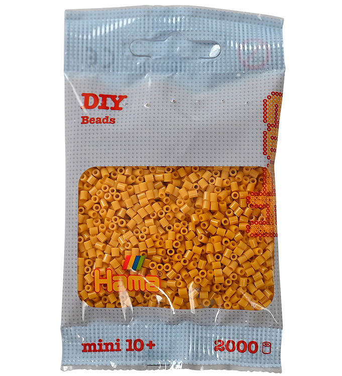 Hama Mini Perler - 2000 stk. - 122 Karry Gul
