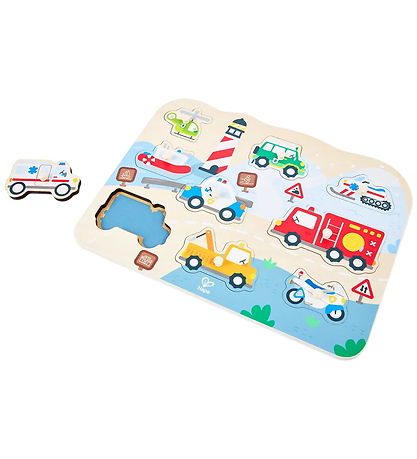 Hape Puslespil - Emergency Vehicles