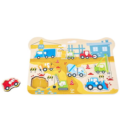 Hape Puslespil - Construction Vehicles