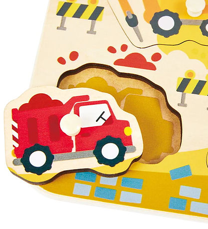 Hape Puslespil - Construction Vehicles