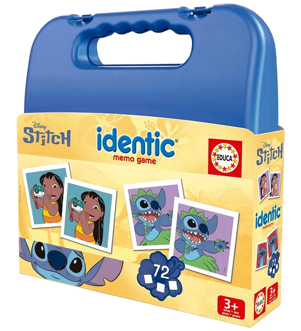 Educa Memory-Spiel - Stitch Koffer - Educa - One Size - Memory-Spiele