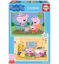 Educa Puslespil - 2x48 Brikker - Pappa Pig