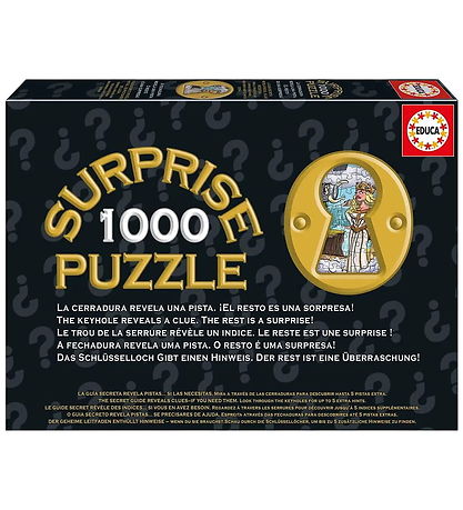 Educa Puslespil - 1000 Brikker - Knights Round The Table Surpris