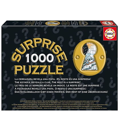 Educa Puslespil - 1000 Brikker - Antique Xmas Surprise