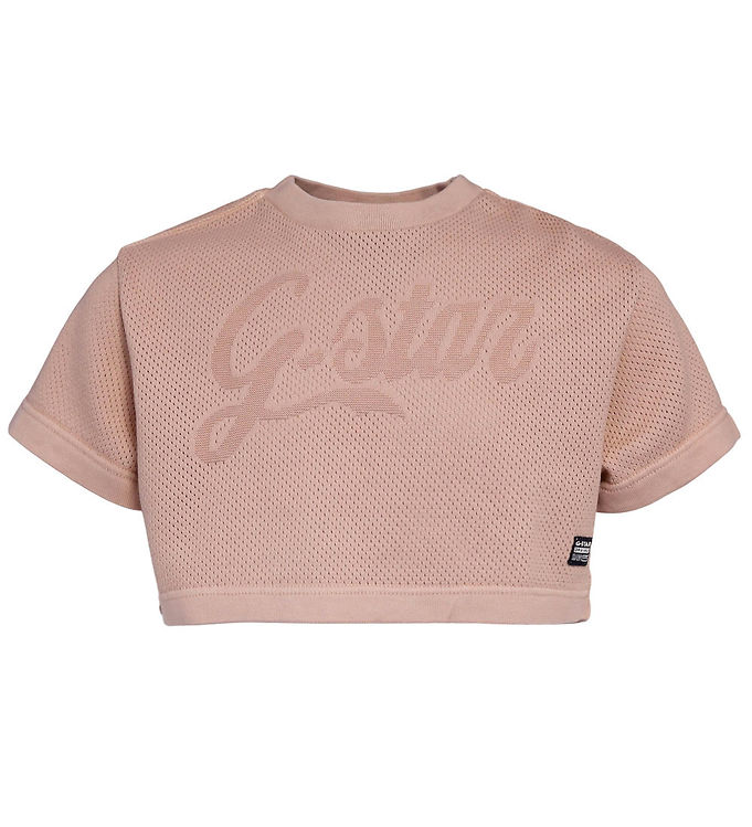 G-star Raw T-shirt - Boxy Cropped - Burnished Lilac