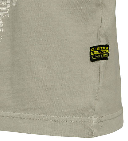 G-Star RAW T-shirt - Oversize - Grey Alloy