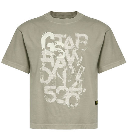 G-Star RAW T-shirt - Oversize - Grey Alloy
